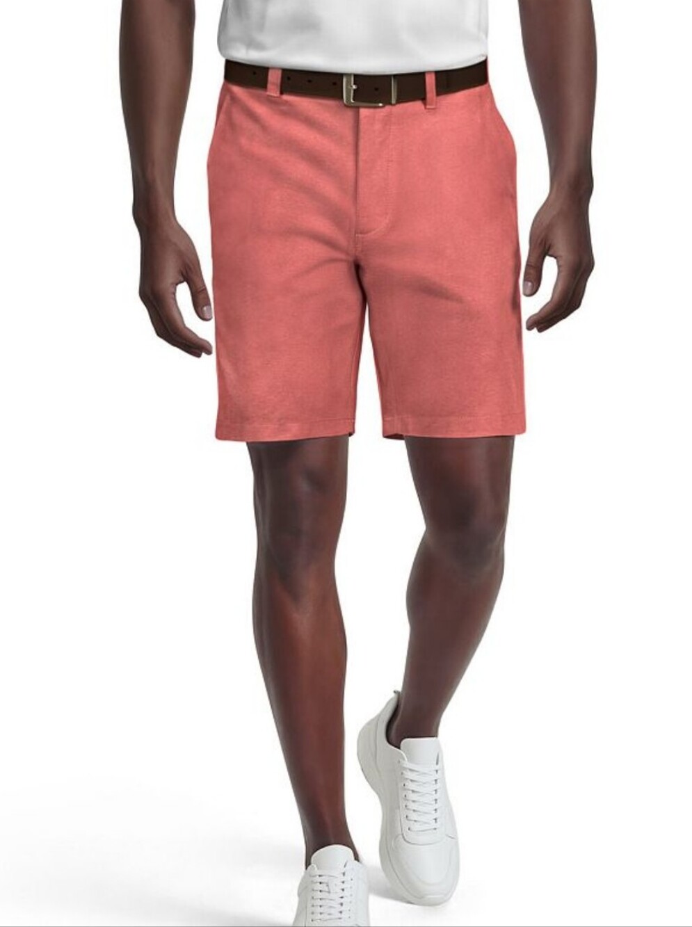 Grand Slam Men's Pink Red Performance Golf Shorts UPF 50 Holly Berry Size 36